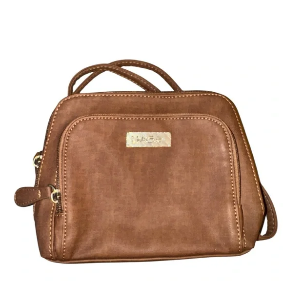Multi Sac Brown Crossbody Bag - Picture 2 of 5